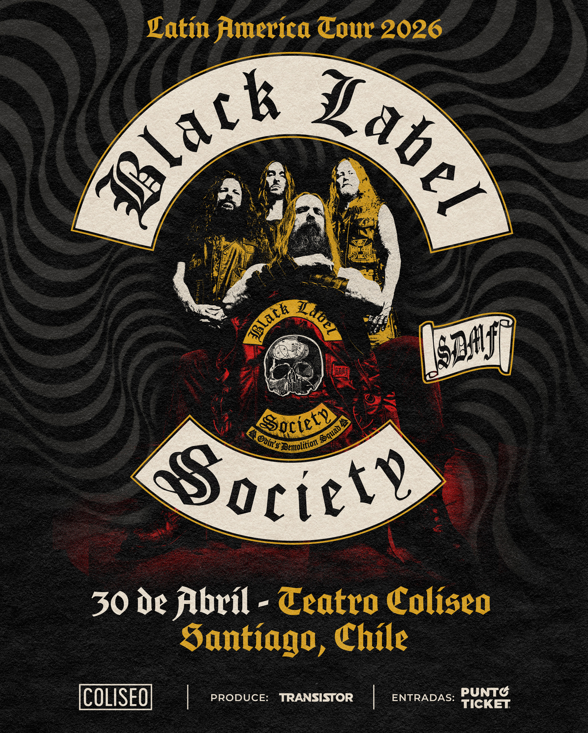 Black Label Society regresa a Chile el 30 de abril
